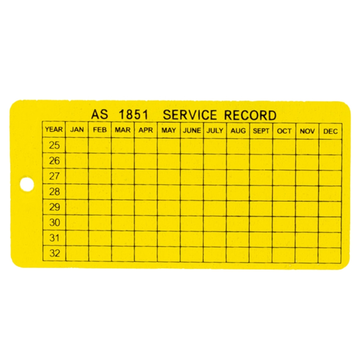 Maintenance tag replacement